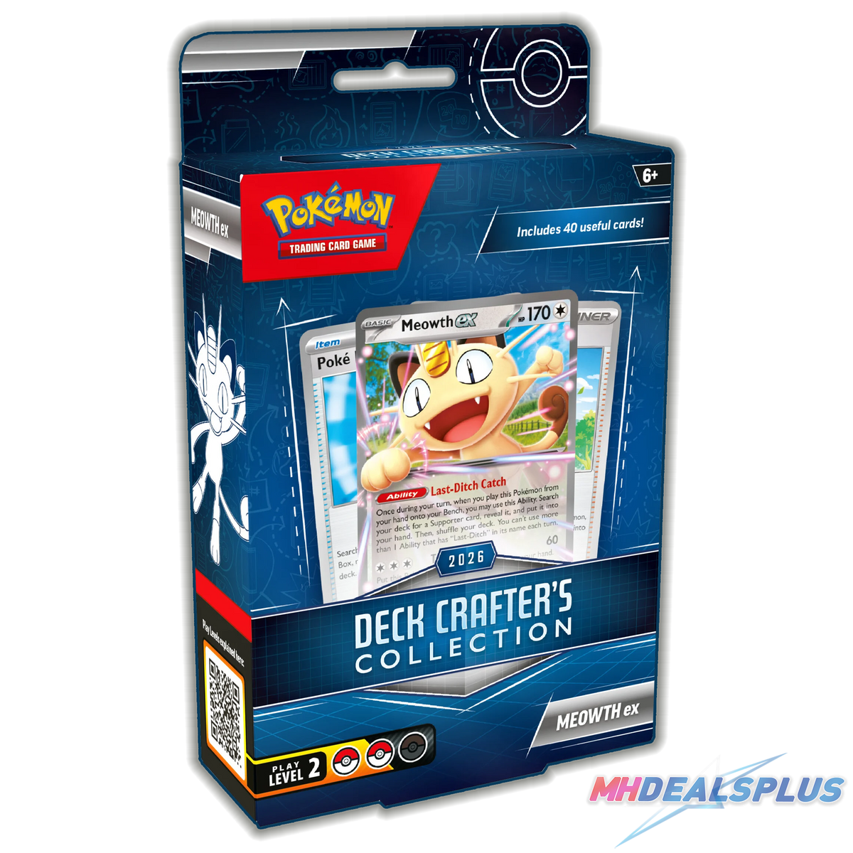 Pre-Order) Pokemon 2026 Deck Crafter's Collection - Meowth ex