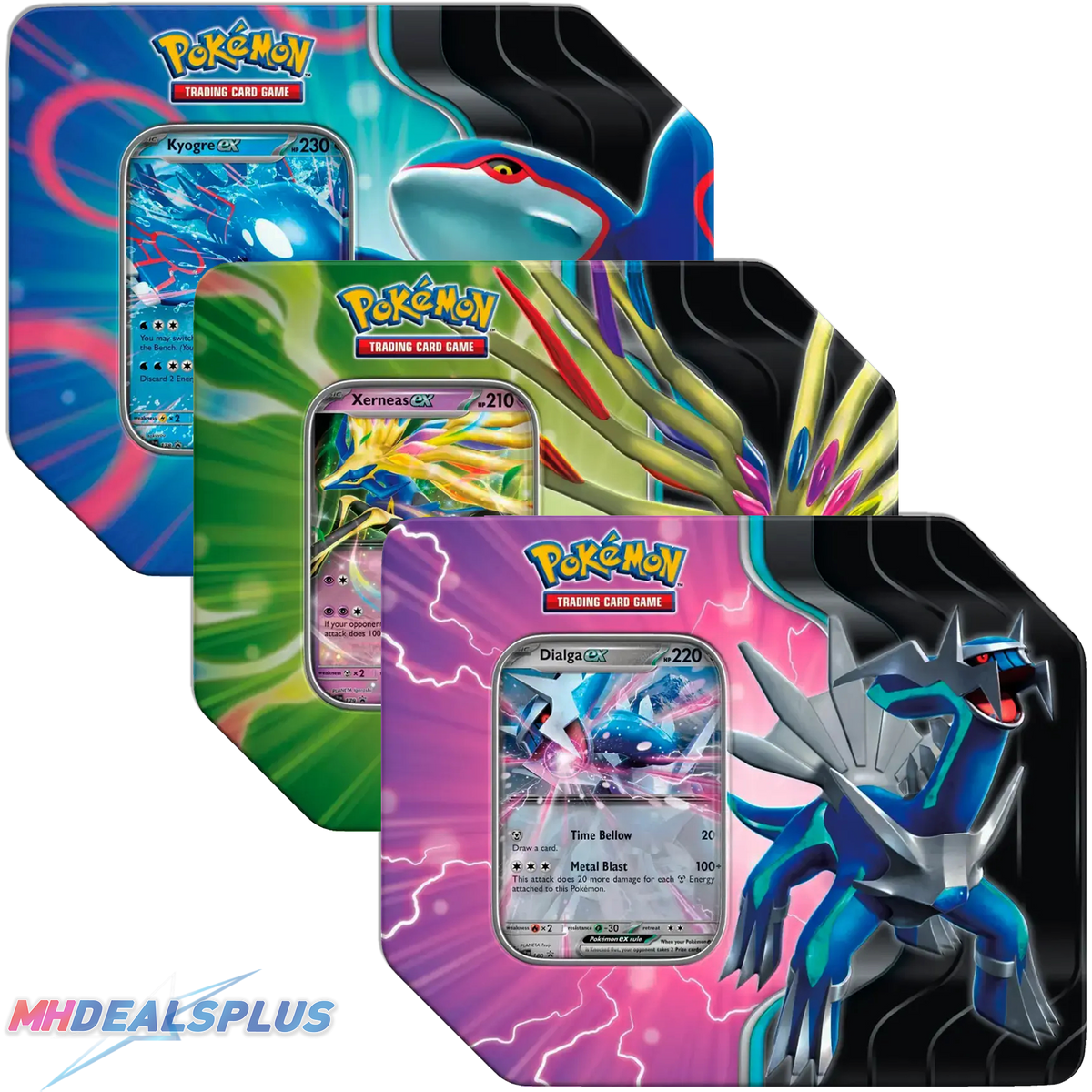 Pokemon Azure Legends Tin Set of 3 – MHDEALSPLUS