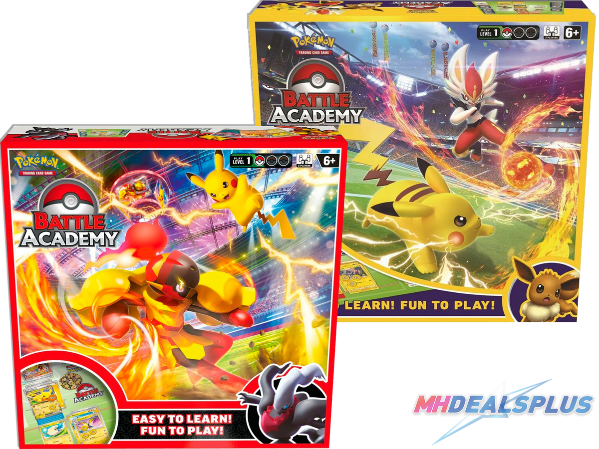 pokemon battle academy trading card game Pokemon 2024 Battle Academy + 2022 Battle Academy Bundle Deal – MHDEALSPLUS