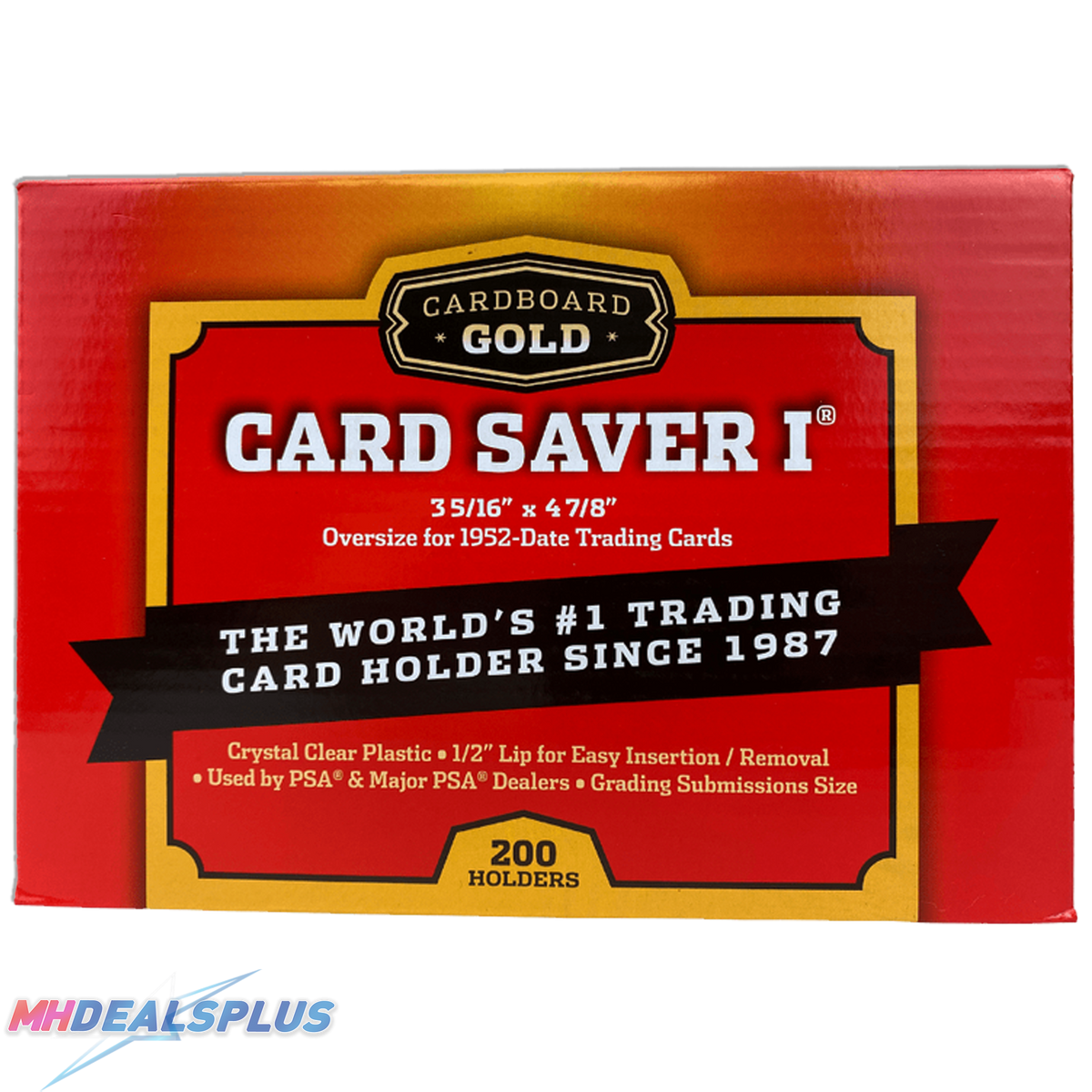 Cardboard Gold - Card Saver I (Semi Rigid) – MHDEALSPLUS