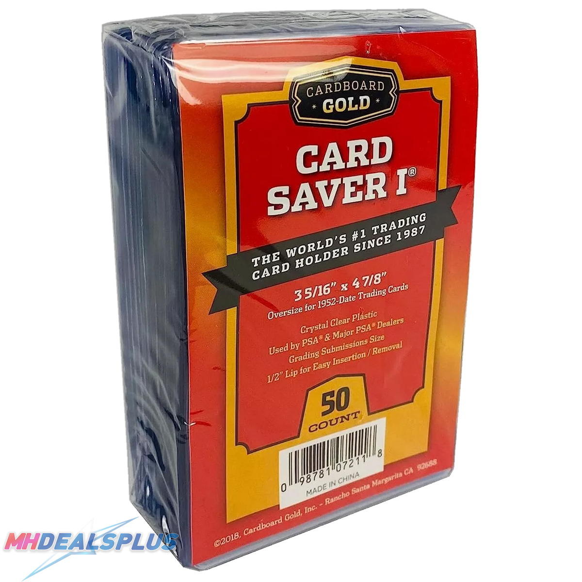 Cardboard Gold - Card Saver I (Semi Rigid) – MHDEALSPLUS