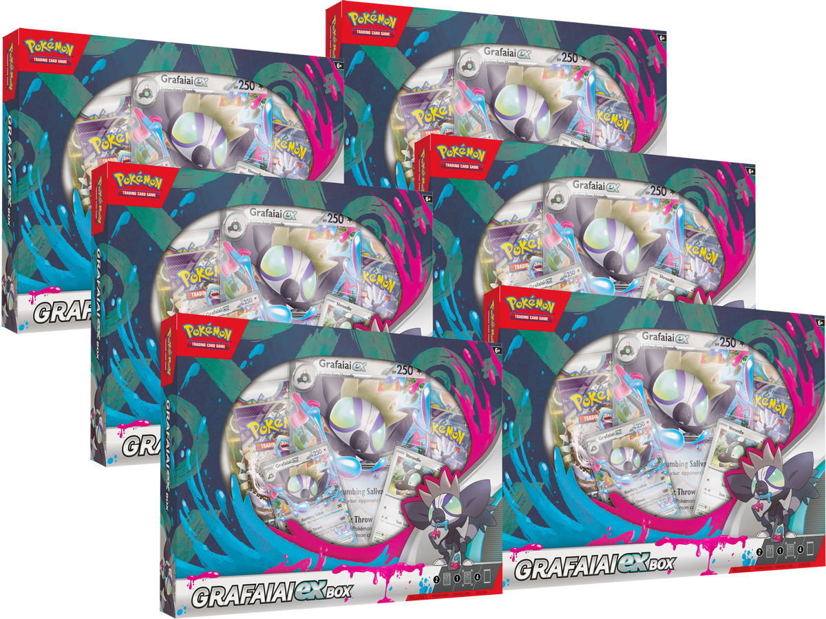 Pokemon Grafaiai EX Box Sealed Case – MHDEALSPLUS