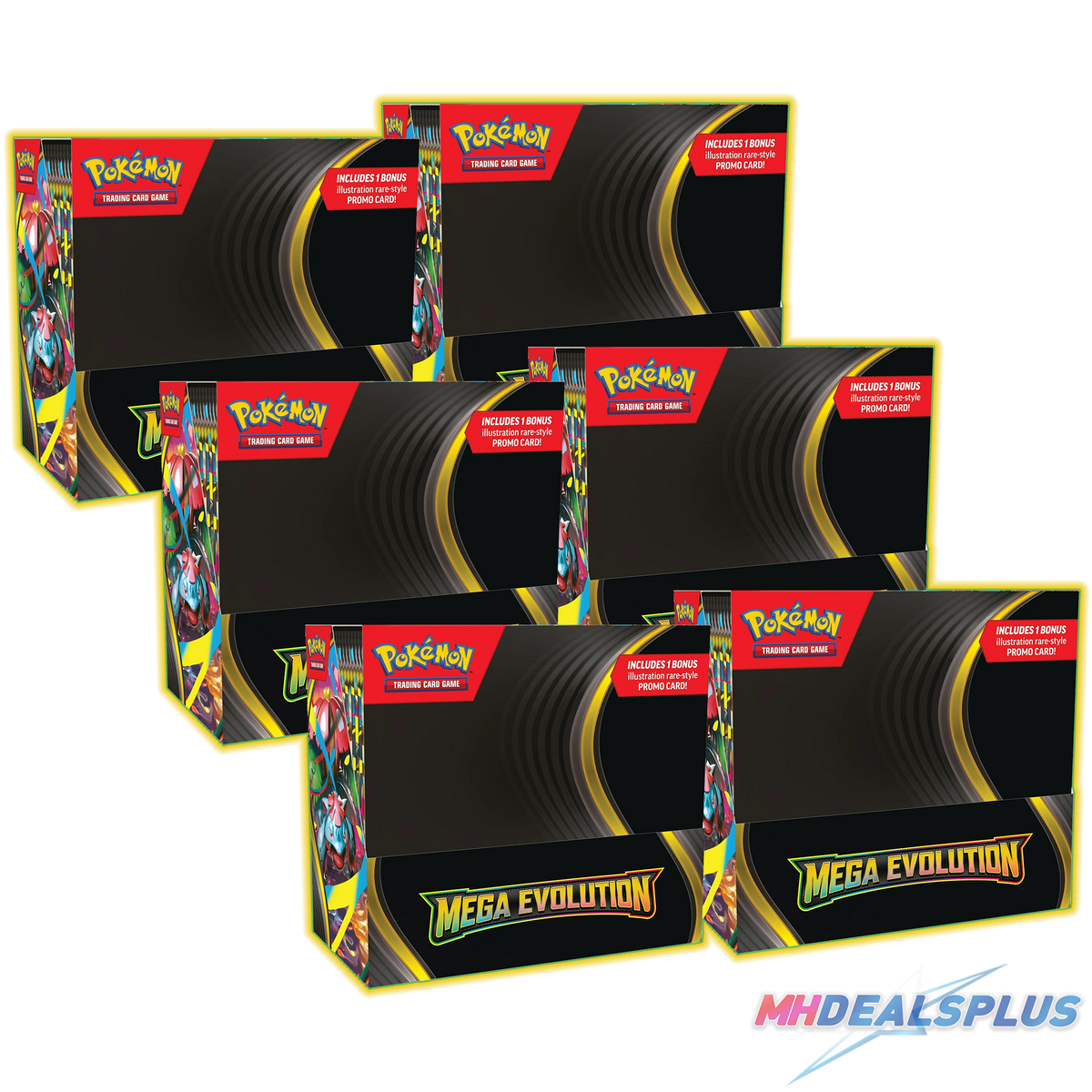 Pokemon Mega Evolution Enhanced Booster Box Sealed Case MHDEALSPLUS Pokemon Mega Evolution Enhanced Booster Box Sealed Case MHDEALSPLUS