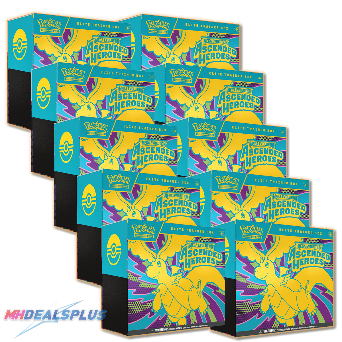 Pokemon Ascended Heroes Elite Trainer Box Sealed Case – MHDEALSPLUS