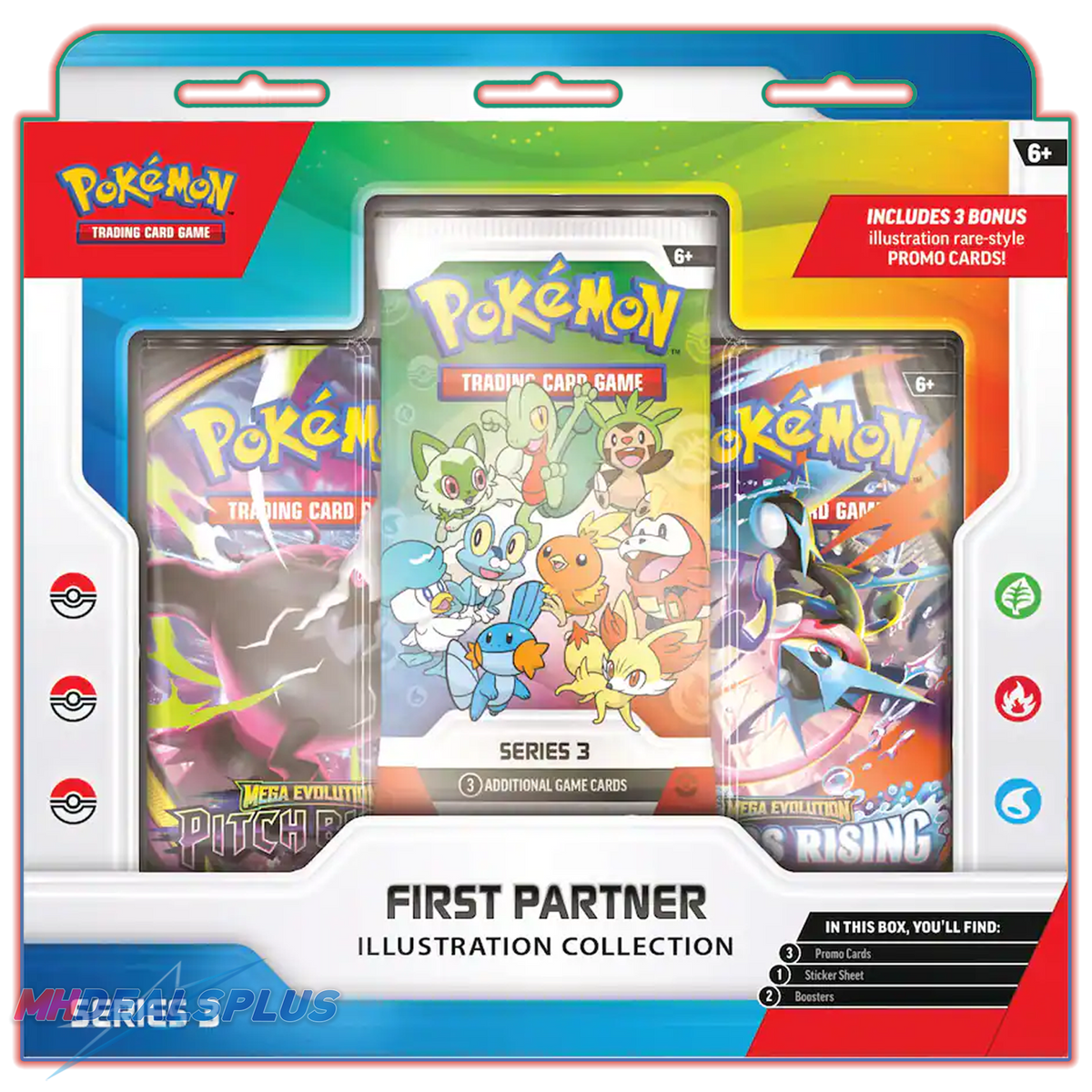 Pre-Order) Pokemon First Partner Illustration Collection Series 3