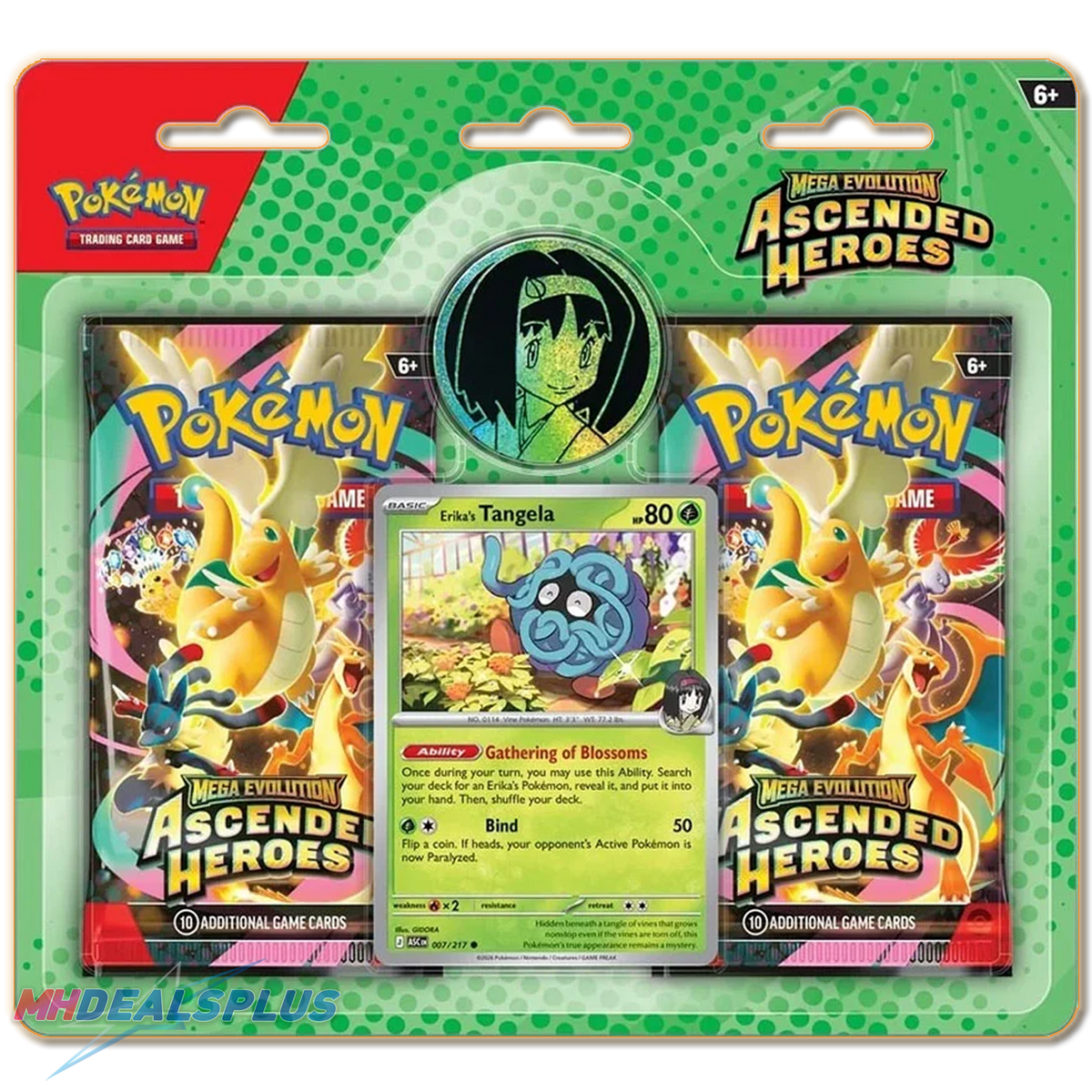 Pokemon Ascended Heroes 2-Pack Blister (Random) – MHDEALSPLUS