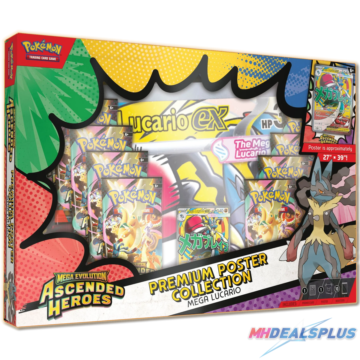 Pokemon Ascended Heroes Premium Poster Collection (Random