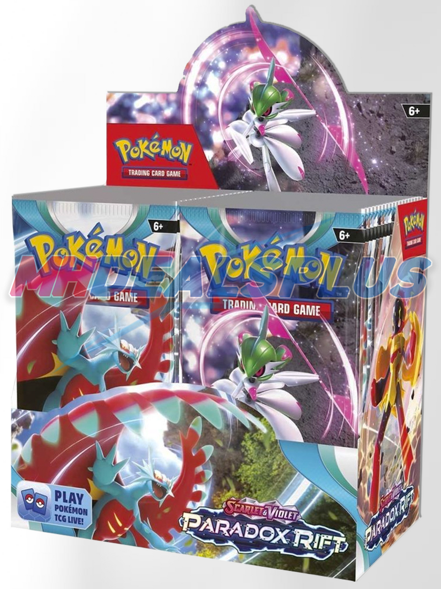 Pokemon Paradox Rift Booster Box Sealed Case - 6 Boxes 