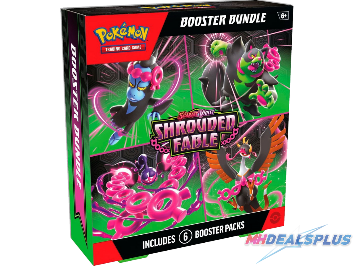 (PreOrder) Pokemon Scarlet & Violet Shrouded Fable Booster Bundle 6