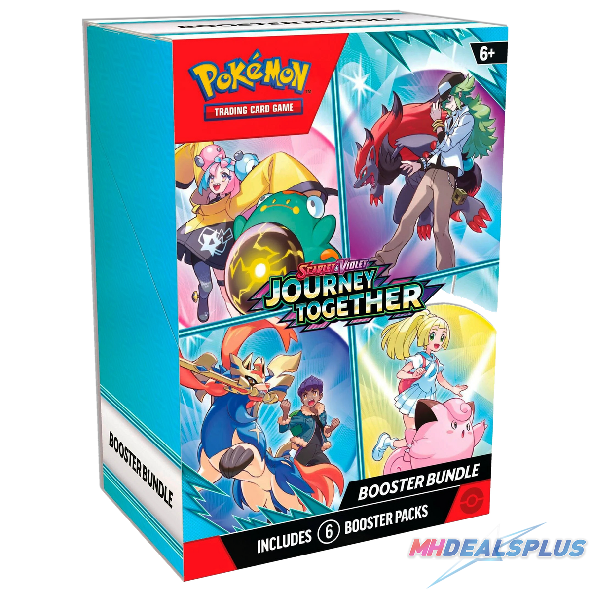 how many packs are in a booster bundle pokemon Pokemon Journey Together Booster Bundle – MHDEALSPLUS