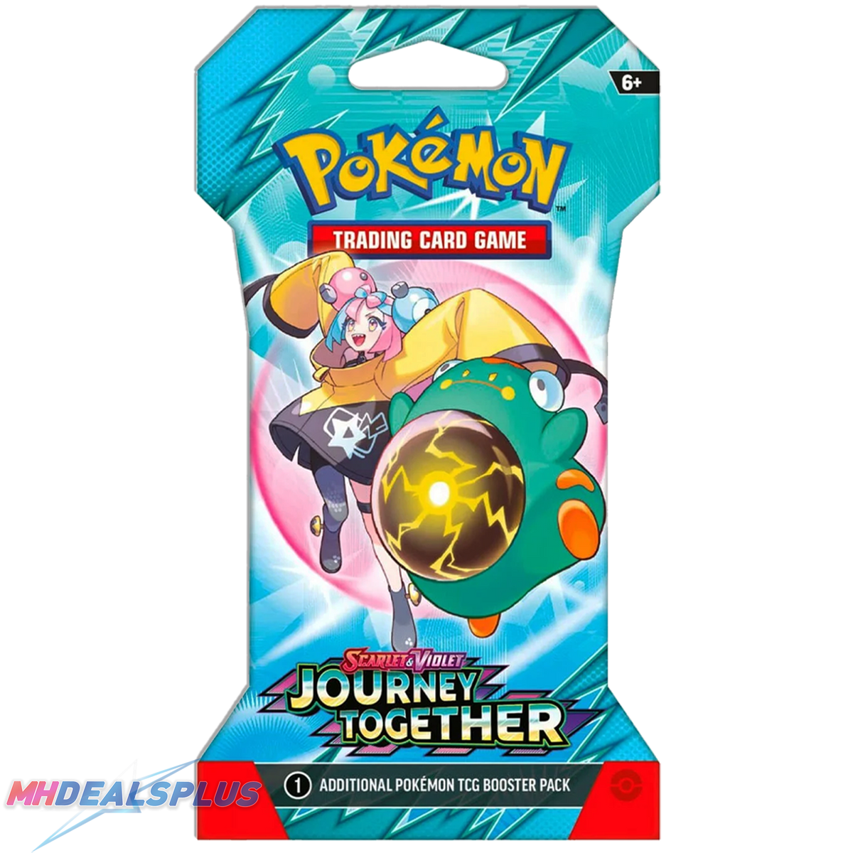 pokemon card pack journey together Pokemon Journey Together Sleeved Booster Pack – MHDEALSPLUS