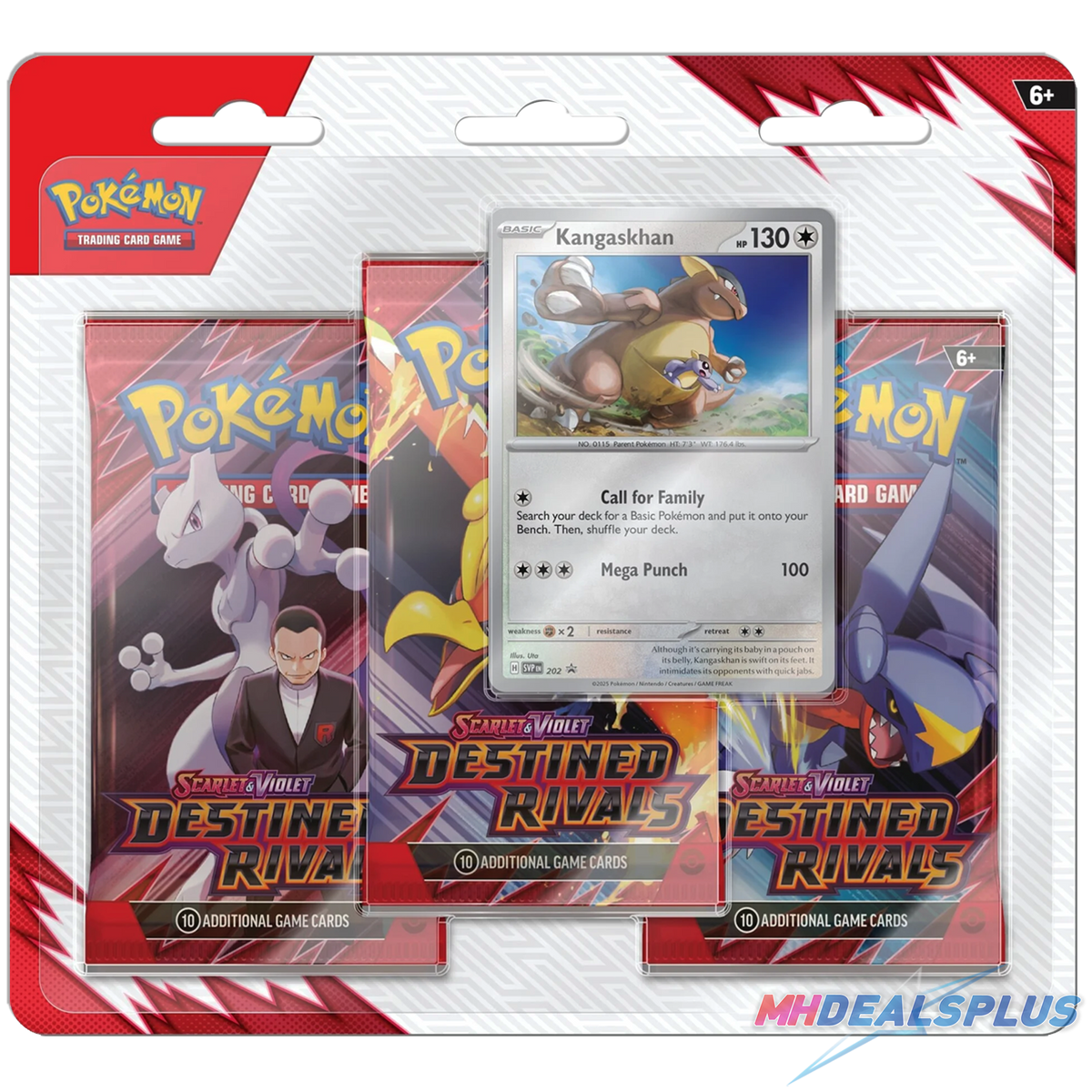 Pokemon Destined Rivals 3-Pack Blister Set of 2 – MHDEALSPLUS