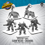 Monsterpocalypse: Scrap Mech and Crusher Units (Green Fury)