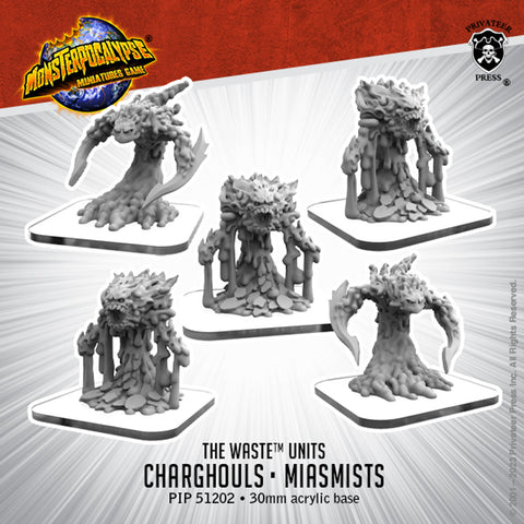 Monsterpocalypse: Charghouls and Miasmists Units (Waste)