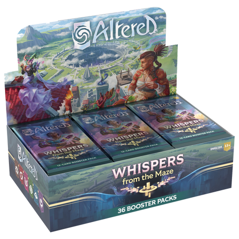Altered TCG Whispers From the Maze Booster Box Display [BLACK FRIDAY 2025]