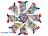 x8 Pokemon Paradox Rift, Obsidian Flames, Paldea Evolved, Scarlet & Violet Checklane Blisters