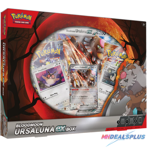 Pokemon Bloodmoon Ursaluna EX Box