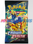 Pokemon Crown Zenith Premium Treasures Collection Morpeko V-UNION - 7 Booster Packs