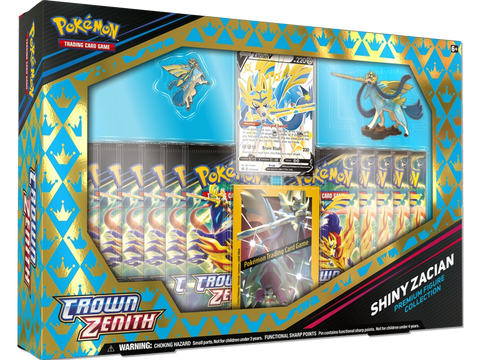 Pokemon Crown Zenith Premium Figure Collection Shiny Zacian