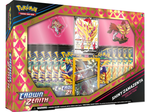 Pokemon Crown Zenith Premium Figure Collection Shiny Zamazenta