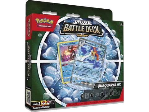 Pokemon Quaquaval EX Deluxe Battle Deck