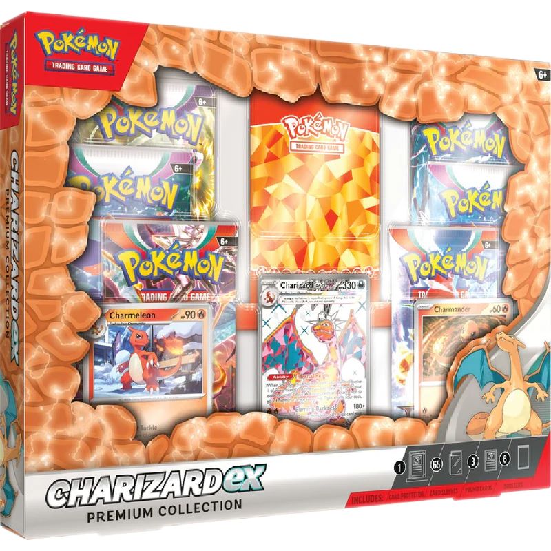 pokemon base set charizard booster pack Charizard EX Premium Collection