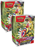 x2 Pokemon Scarlet & Violet Build & Battle Boxes