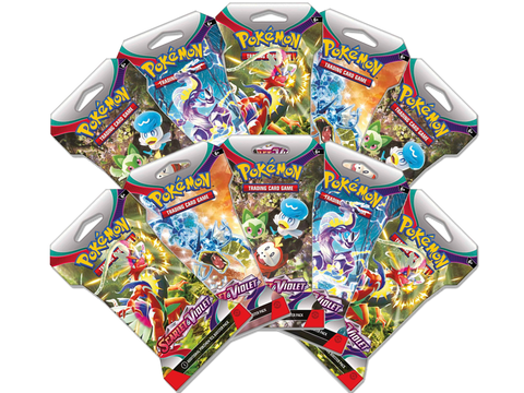 x10 Pokemon Scarlet & Violet Sleeved Booster Packs