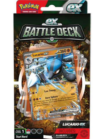 Pokemon Lucario EX Battle Deck