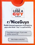 How to Lose a Guy in One DM: R/NiceGuys Expansion