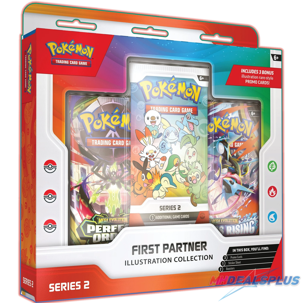 Pre-Order) Pokemon First Partner Illustration Collection Series 2