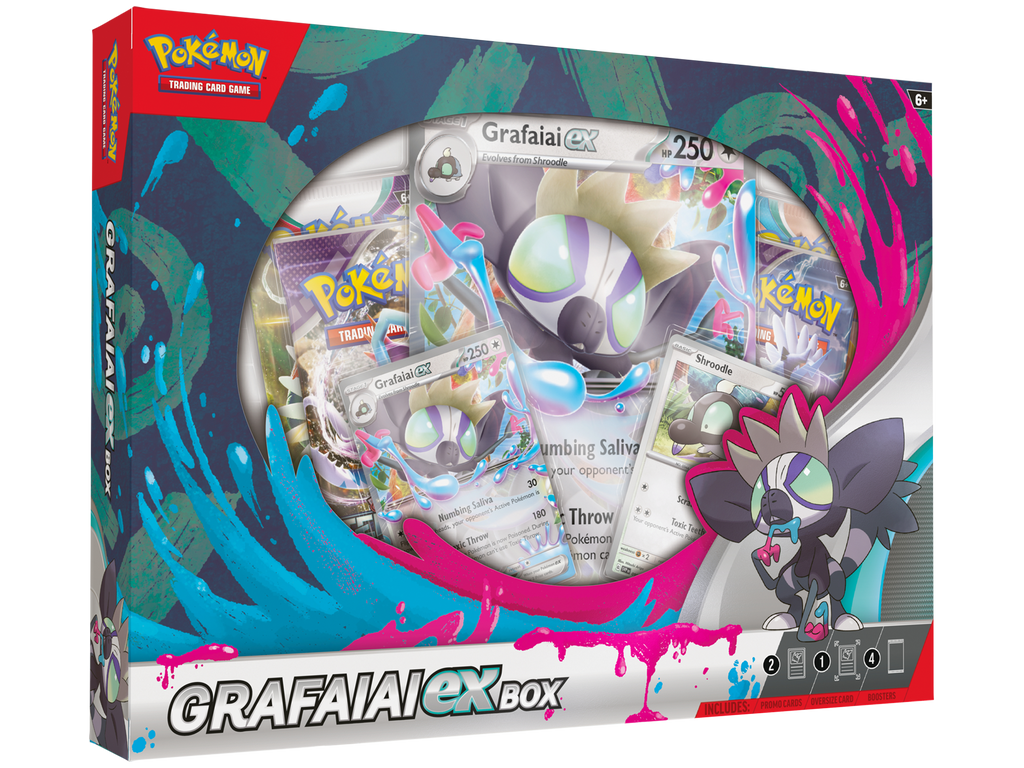 Pokemon Grafaiai ex Box + Mabosstiff ex Box – MHDEALSPLUS
