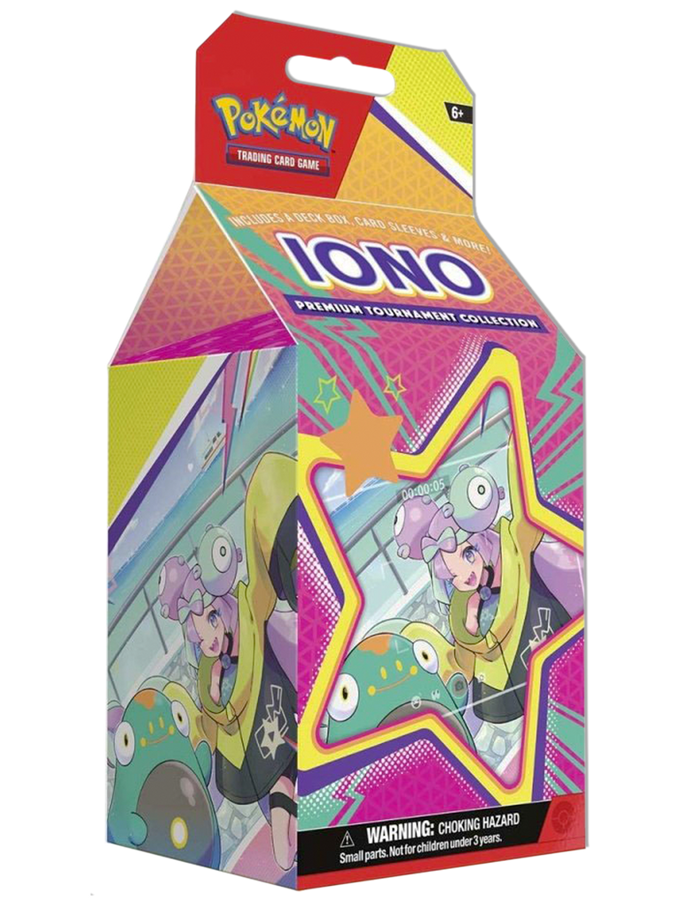 Pokemon Iono Premium Tournament Collection Display Case MHDEALSPLUS Pokemon Iono Premium Tournament Collection Display Case MHDEALSPLUS
