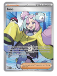 Pokemon Iono Premium Tournament Collection Display Case