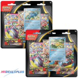 (Pre-Order) Pokemon Mega Evolution 3-Pack Blister Set of 2
