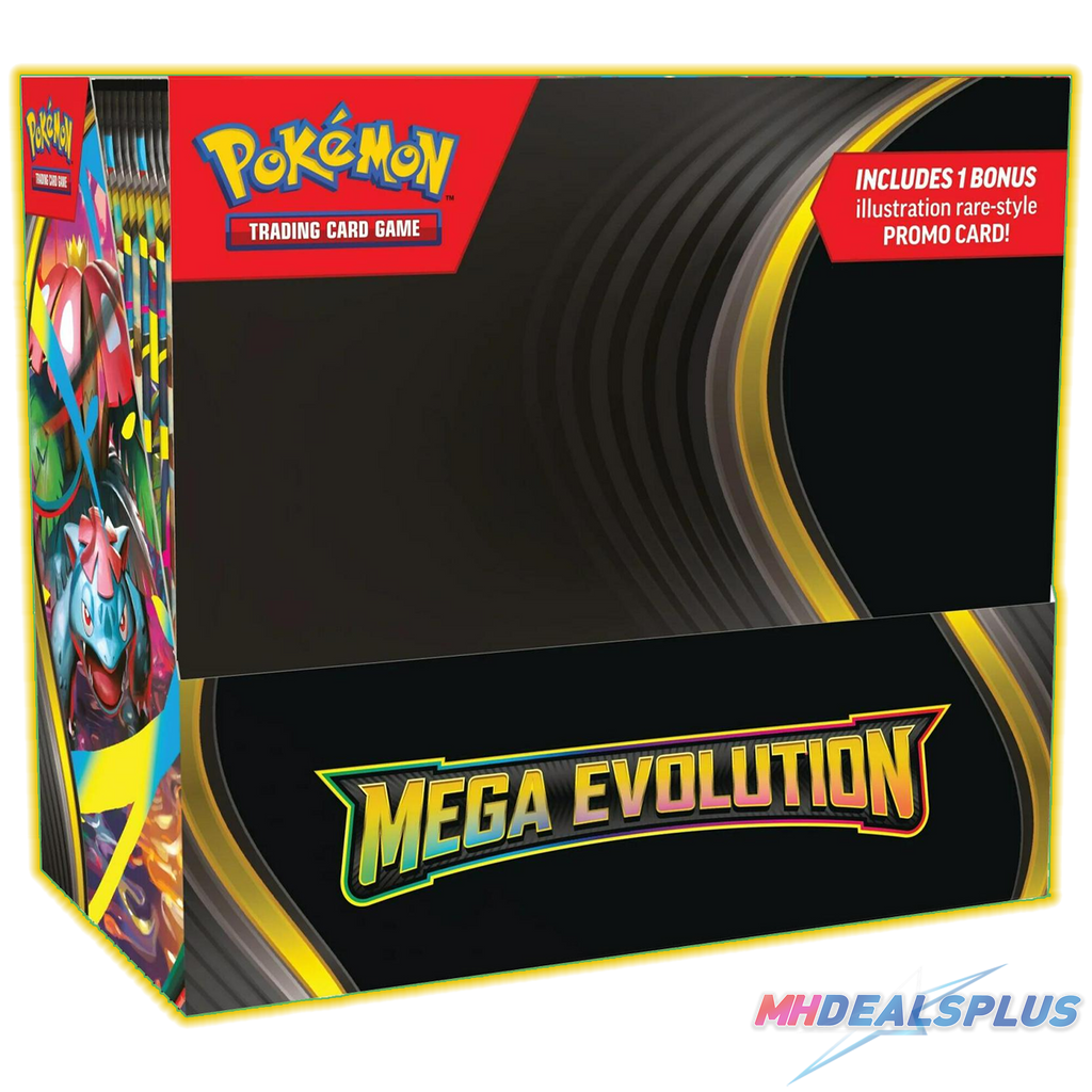 Pokemon Mega Evolution Enhanced Booster Box Sealed Case MHDEALSPLUS Pokemon Mega Evolution Enhanced Booster Box Sealed Case MHDEALSPLUS