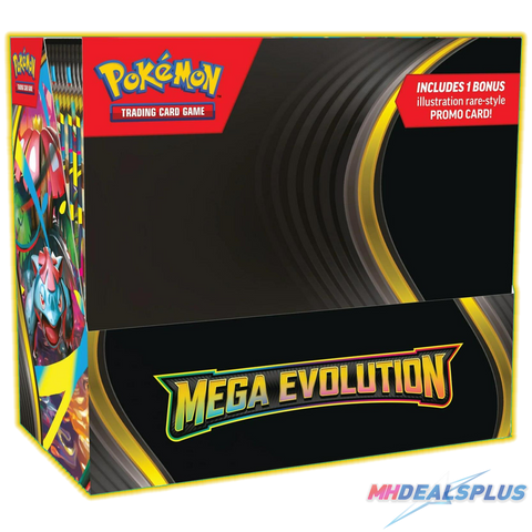 Pokemon Mega Evolution Enhanced Booster Box Sealed Case MHDEALSPLUS Pokemon Mega Evolution Enhanced Booster Box Sealed Case MHDEALSPLUS