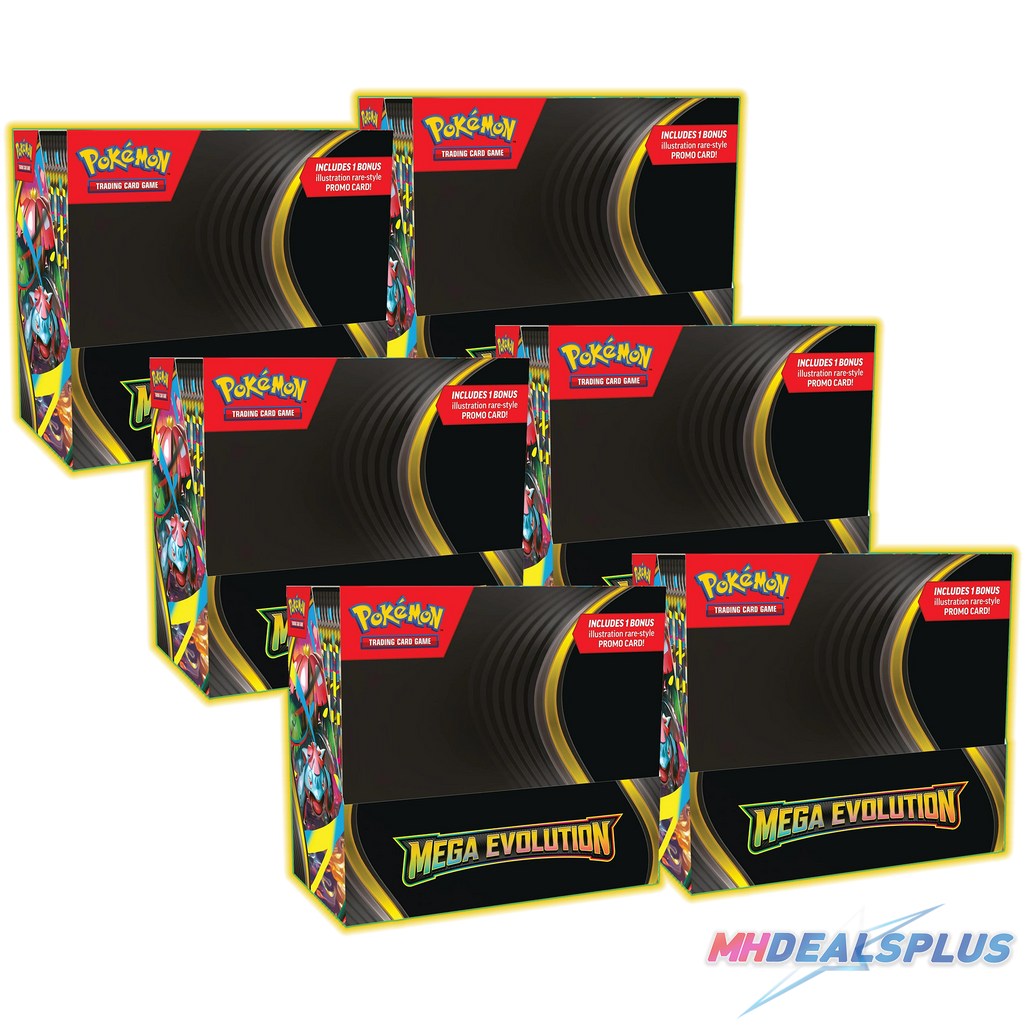 Pokemon Mega Evolution Enhanced Booster Box Sealed Case MHDEALSPLUS Pokemon Mega Evolution Enhanced Booster Box Sealed Case MHDEALSPLUS