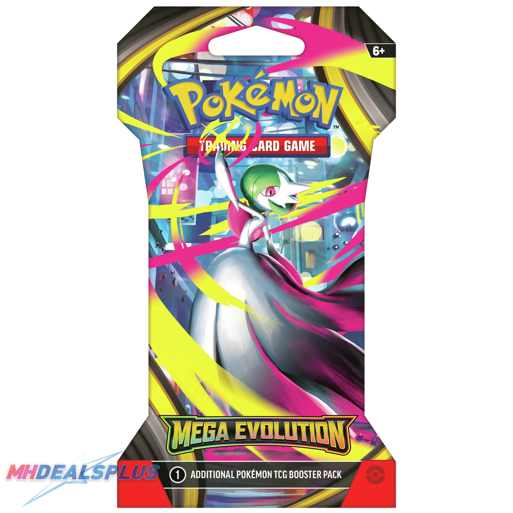 pokémon trading card game paldea evolved sleeved boosters Pokemon Mega Evolution Sleeved Booster Pack – MHDEALSPLUS