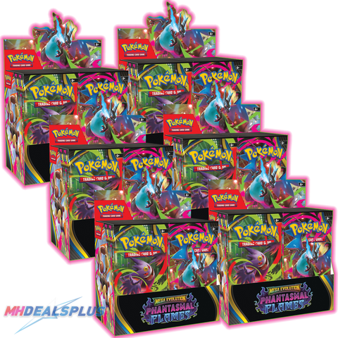 (Pre-Order) Pokemon Phantasmal Flames Booster Box Sealed Case