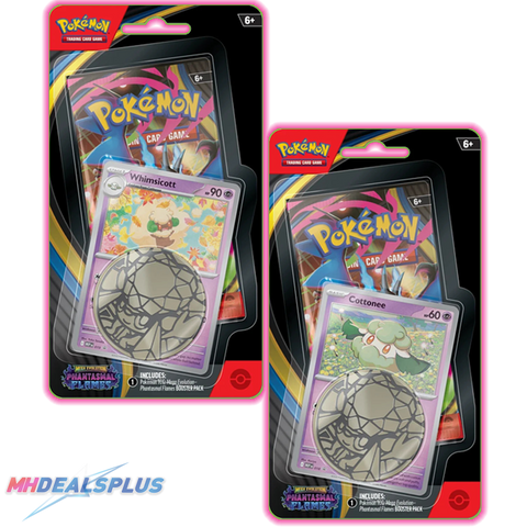 (Pre-Order) Pokemon Phantasmal Flames Checklane Blister Set of 2