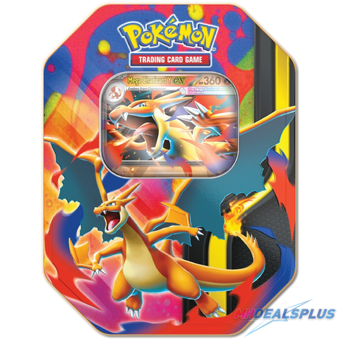 pokemon cards charizard vmax box Pokemon Mega Charizard Tin Set of 2 – MHDEALSPLUS