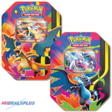 (Pre-Order) Pokemon Mega Charizard Tin Set of 2
