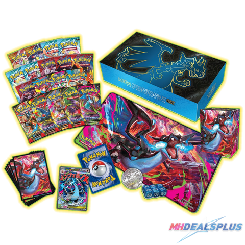 inferno x booster box weight Pokemon Mega Charizard X ex Ultra-Premium Collection – MHDEALSPLUS