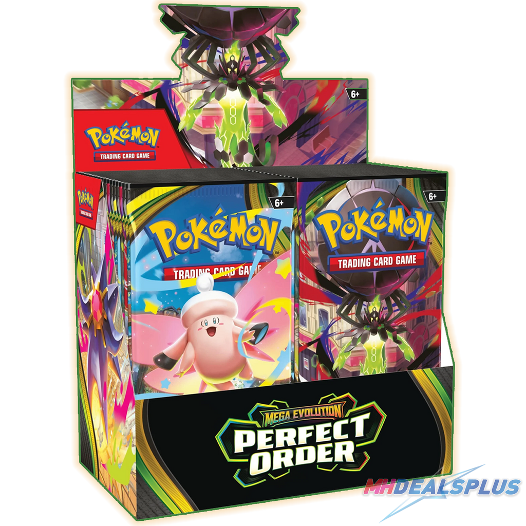 Pokemon Perfect Order Booster Box Sealed Case MHDEALSPLUS Pokemon Perfect Order Booster Box Sealed Case MHDEALSPLUS