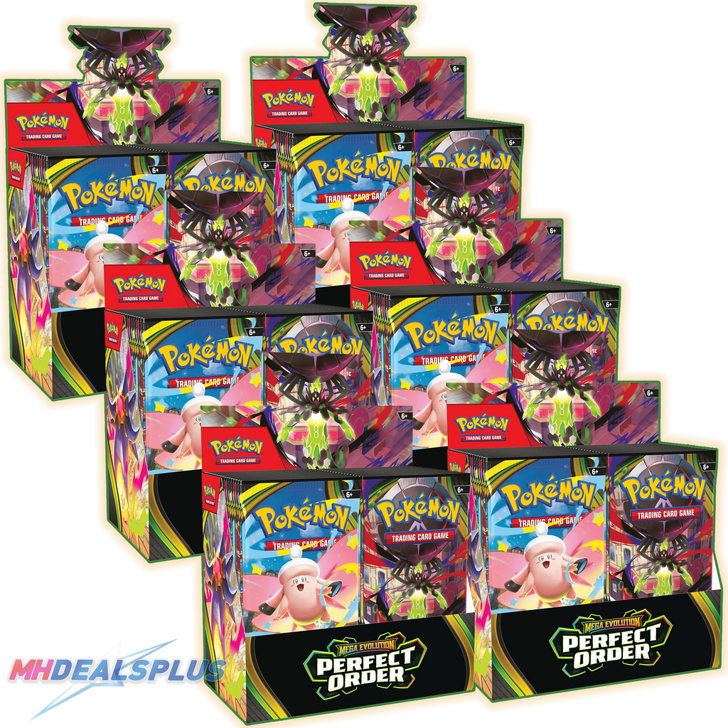 Pokemon Perfect Order Booster Box Sealed Case MHDEALSPLUS Pokemon Perfect Order Booster Box Sealed Case MHDEALSPLUS