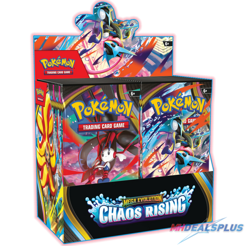 Pokemon Chaos Rising Booster Box Sealed Case MHDEALSPLUS Pokemon Chaos Rising Booster Box Sealed Case MHDEALSPLUS