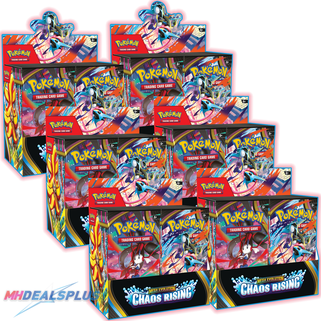 Pokemon Chaos Rising Booster Box Sealed Case MHDEALSPLUS Pokemon Chaos Rising Booster Box Sealed Case MHDEALSPLUS