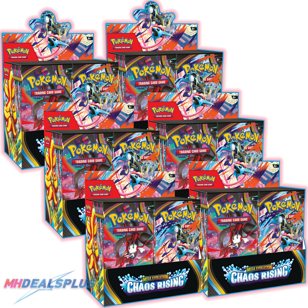 Pokemon Chaos Rising Booster Box Sealed Case – MHDEALSPLUS