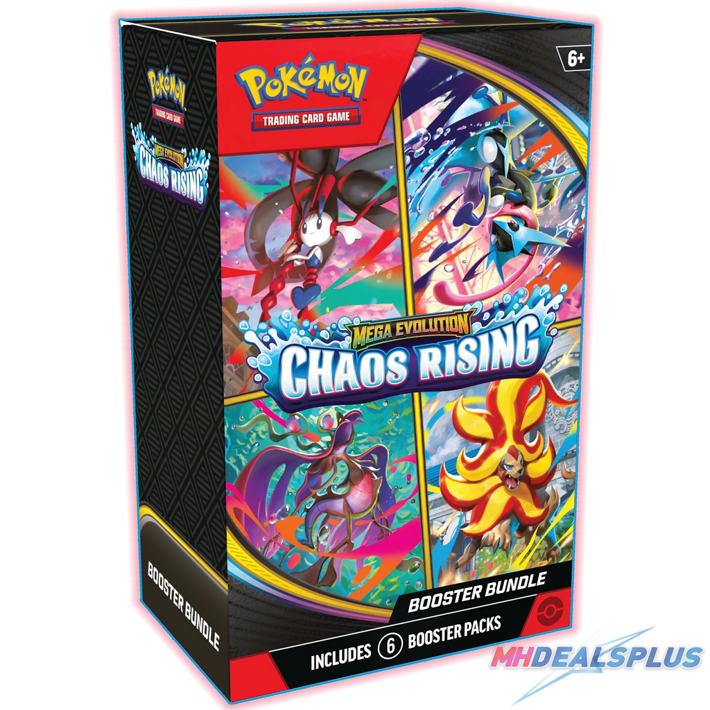 Pokemon Chaos Rising Booster Bundle MHDEALSPLUS Pokemon Chaos Rising Booster Bundle MHDEALSPLUS